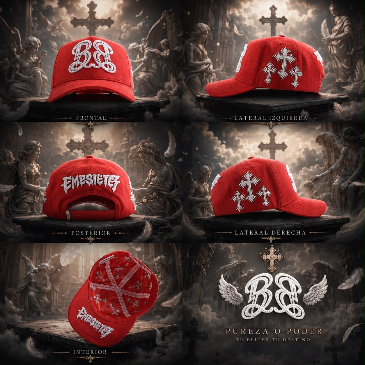 GORRA RED CROSSES